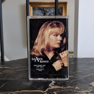 LeAnn Rimes You Light Up My Life Cassette Tape Vintage 1997 How Do I Live Curb